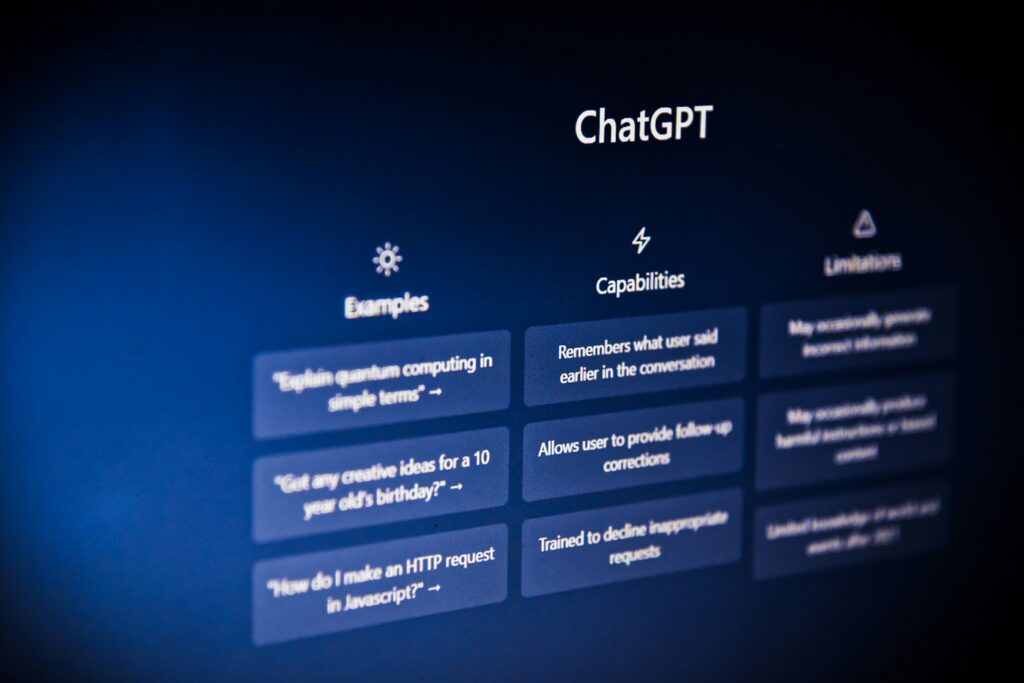 Wie funktioniert ChatGPT im Online Business? Levart Photographer DrwpcjkvxuU Unsplash 1024x683